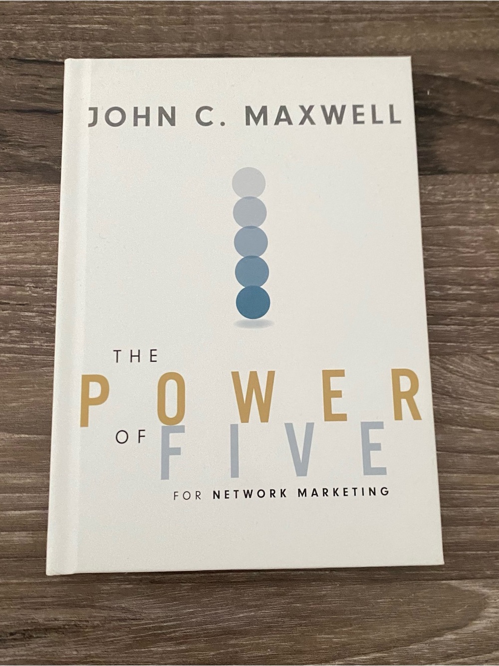 The Power of Five for Network Marketing by John C. Maxwell Hardcover Book